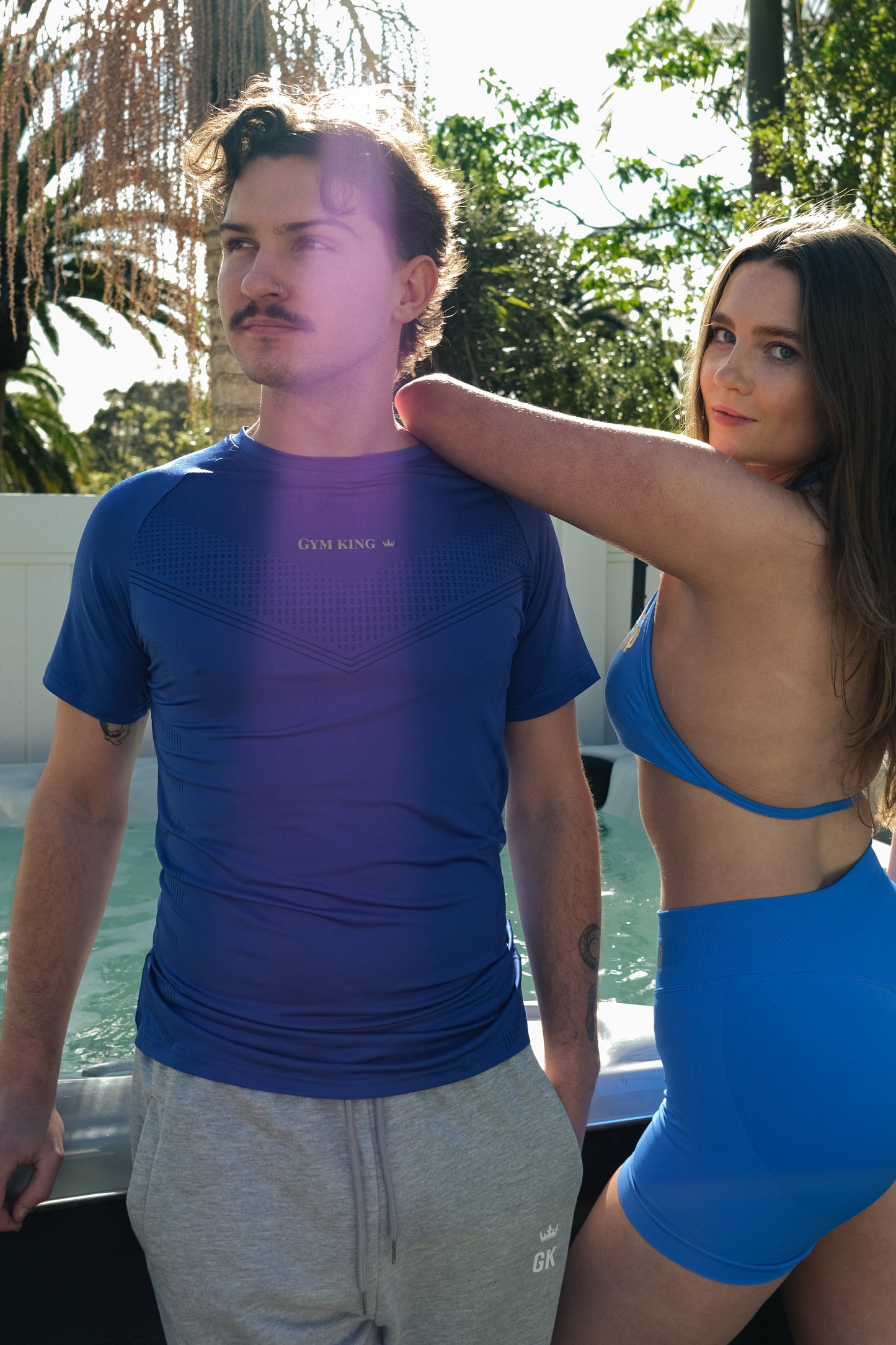 GP deep sea blue shorts