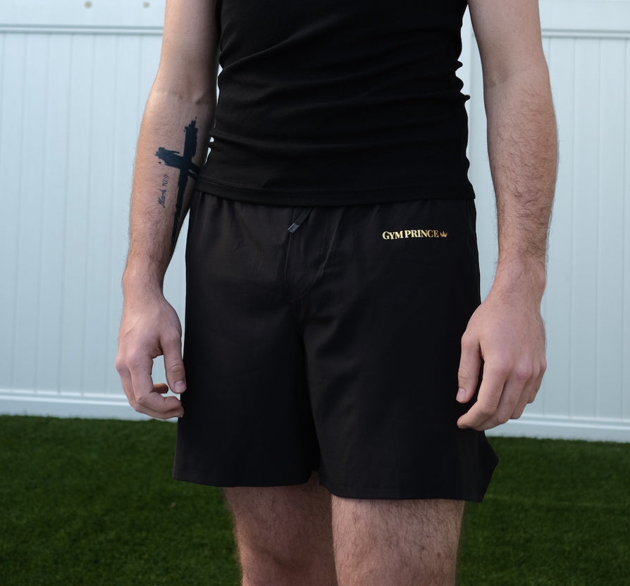 Gym prince black shorts