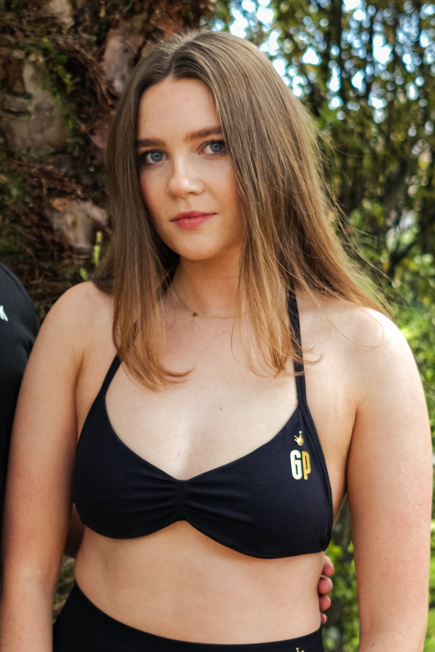 GP midnight gold edition sports bra